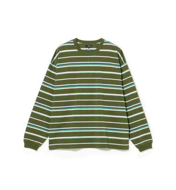 BEAMS「ルーズ ボーダー ロングスリーブ Tシャツ」|Tシャツ・カットソー|OLIVE