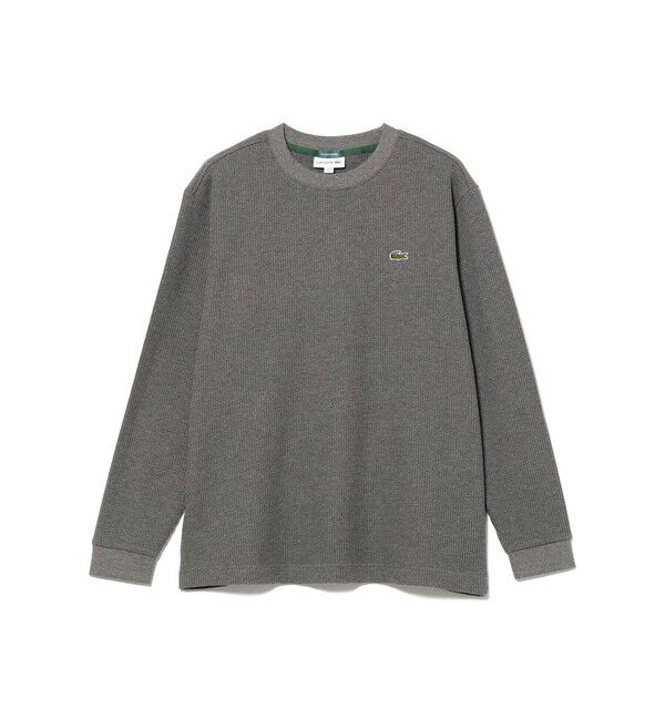 BEAMS「BEAMS｜【別注】LACOSTE / ロゴ サーマル Tシャツ」|Tシャツ・カットソー|