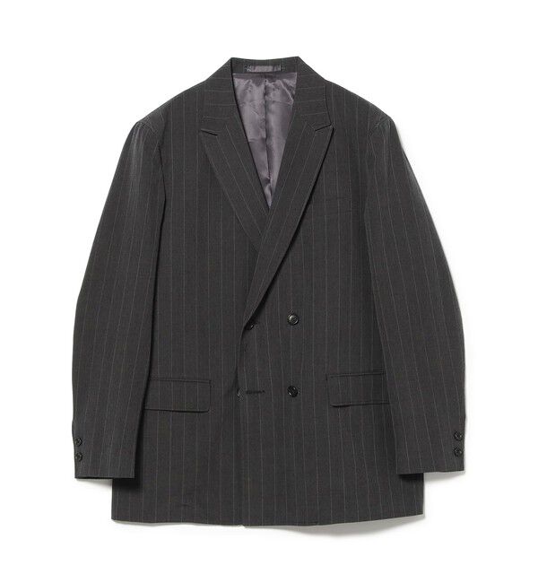 BEAMS PLUS「4B Double Breasted Blazer Wool Stripe」|テーラードジャケット|