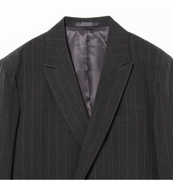 BEAMS PLUS「4B Double Breasted Blazer Wool Stripe」|テーラードジャケット|