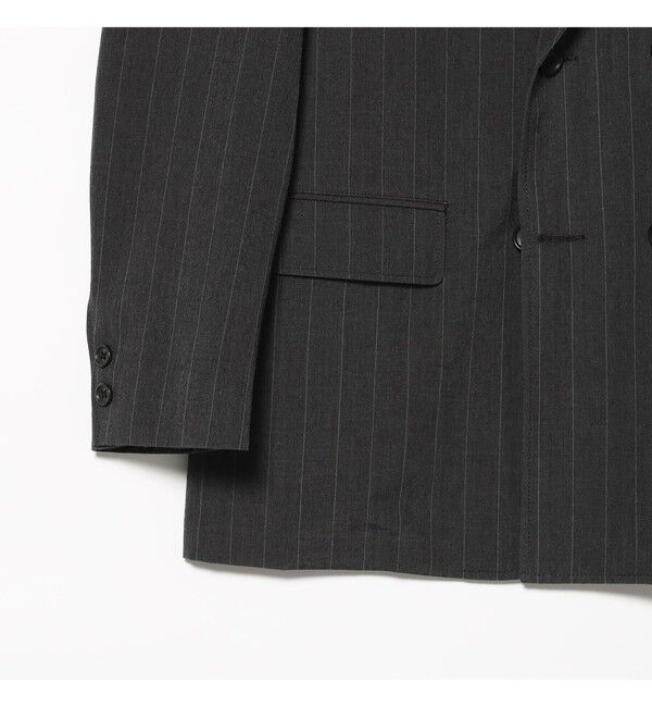 BEAMS PLUS「4B Double Breasted Blazer Wool Stripe」|テーラードジャケット|