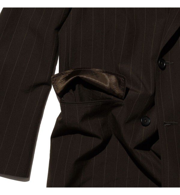 BEAMS PLUS「4B Double Breasted Blazer Wool Stripe」|テーラードジャケット|
