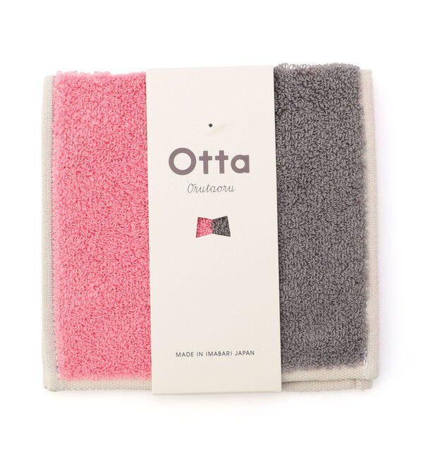 SHIPS「otta: ハンドタオル」|ハンカチ|ピンク