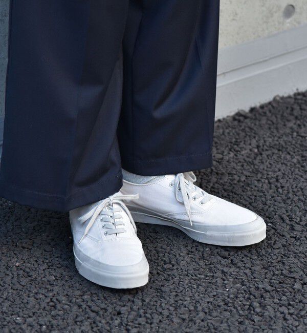 SHIPS「【SHIPS別注】ASAHI: US NAVY デッキシューズ」|スニーカー|