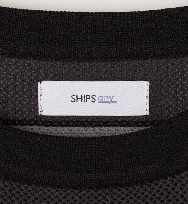 SHIPS any「SHIPS any: 〈手洗い可能・軽量〉 スポンディッシュ クルーネック ニット◇」|ニット・セーター|