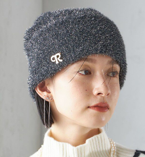 SHIPS for women「perah:ラメ ニット キャップ」|ニット帽|