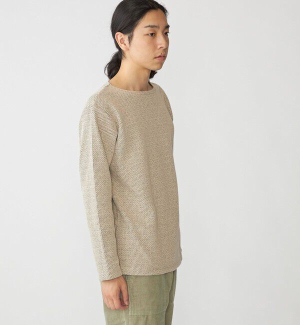 SHIPS「SHIPS: ローゲージ ピケ ボートネック カットソー」|Tシャツ・カットソー|