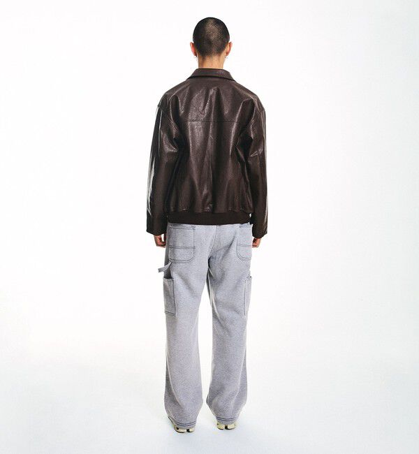 SHIPS「NEO BLUE: BAGGY CARPENTER SWEAT PANTS」|チノ|
