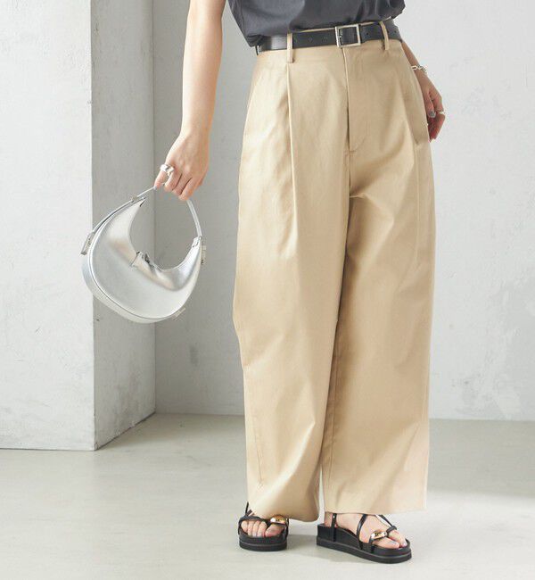 SHIPS for women「SHIPS Primary Navy Label:チノパンツ」|チノ|