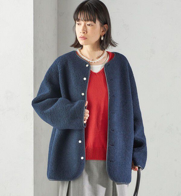 SHIPS for women「〈手洗い可能〉バルキーヤーン プルオーバー」|ニット・セーター|