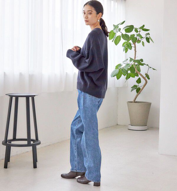 SHIPS for women「〈手洗い可能〉バルキーヤーン プルオーバー」|ニット・セーター|