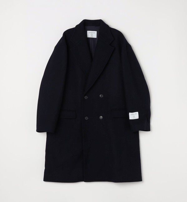 SHIPS any「PURE WOOL MELTON ダブル チェスターコート 26AW◆」|チェスターコート|