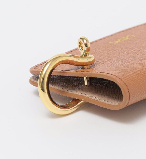 SHIPS「【WEB限定】SHIPS:【SAFFIANO LEATHER】シャックル 2トーン キーケース」|キーケース|