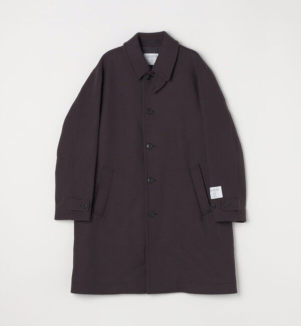 SHIPS any「PURE WOOL MELTON ステンカラー コート 26AW◆」|ステンカラーコート|