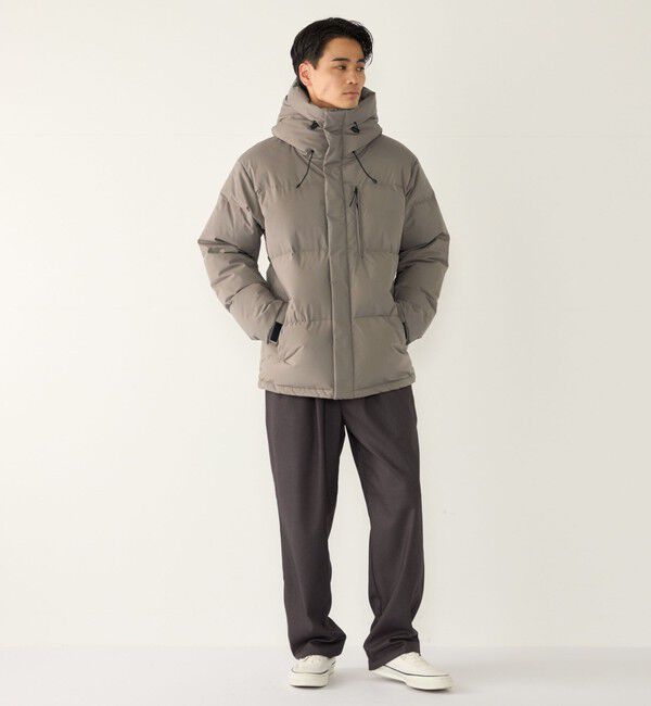 SHIPS Colors 「《追加・新色予約》〈撥水・防風・防花粉・洗濯機可能〉All Weather Tex ダウン◇」|ダウン|