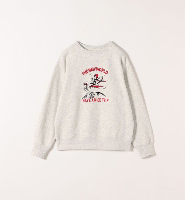 SHIPS any「【SHIPS any別注】THE KNiTS:〈洗濯機可能〉ロゴ プリント スウェット 26SS」|スウェット・ジャージ|