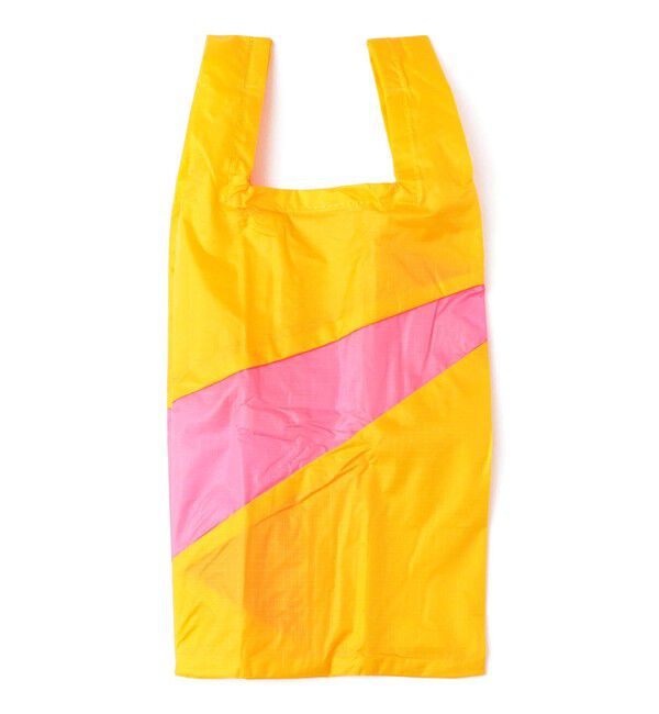 SHIPS Days「SUSAN BIJL:SHOPPING BAG S」|エコバッグ|イエロー