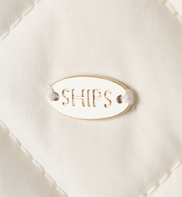 SHIPS KIDS「140～150cm /〈洗濯機可能〉 キルト ペプラム  ジップ ジャケット」|その他|