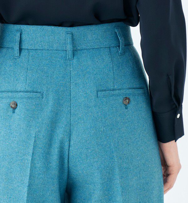 Ballsey「メランジカルゼ タックワイドパンツ」|その他|