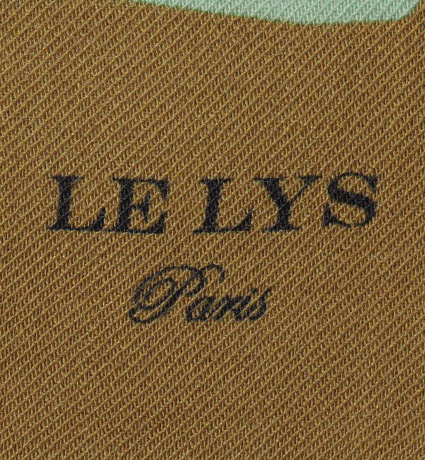 TOMORROWLAND GOODS「LE LYS ウールシルク プリントスカーフ」|バンダナ・スカーフ|