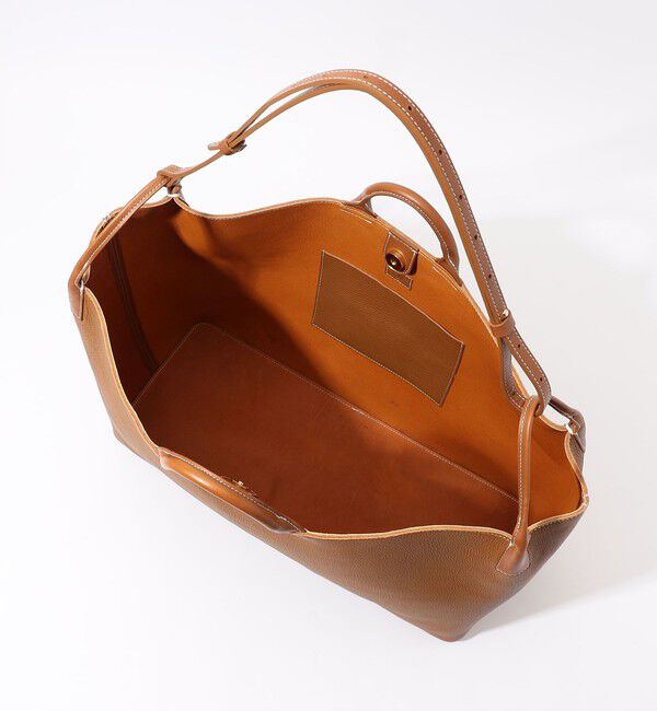TOMORROWLAND GOODS「【別注】A SADDLE HOLDER L シュリンクレザー ショルダーバッグ」|トートバッグ|