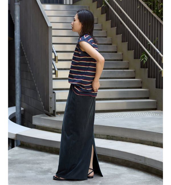 JOURNAL STANDARD「《追加》フィブリルキュプラジャージーマキシスカート」|スカート|