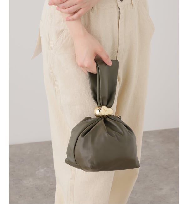  「AULENTTI /オウレンティ ラムスキン ワンハンドルBAG」|その他|