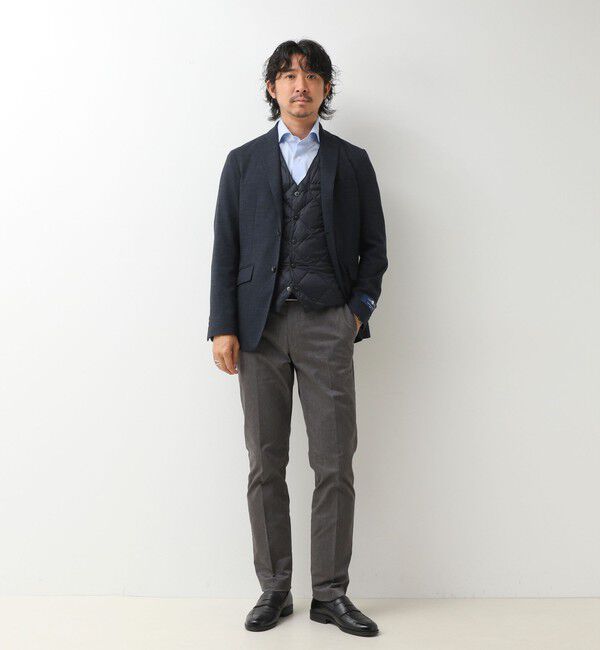 NOLLEY'S goodman「【TAION/タイオン】SINGLE SNAP BUTTON DOWN GILET 26AW」|ダウンベスト・ベスト|