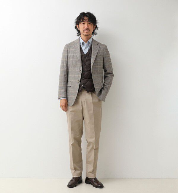 NOLLEY'S goodman「【TAION/タイオン】SINGLE SNAP BUTTON DOWN GILET 26AW」|ダウンベスト・ベスト|