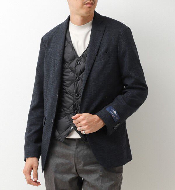 NOLLEY'S goodman「【TAION/タイオン】SINGLE SNAP BUTTON DOWN GILET 26AW」|ダウンベスト・ベスト|