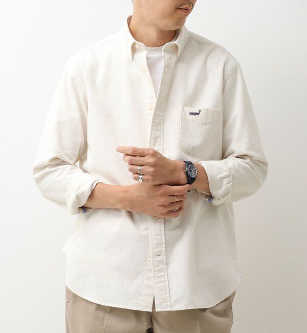 NOLLEY'S goodman「シャモアクロス クジラBD 26AW」|シャツ・ブラウス|