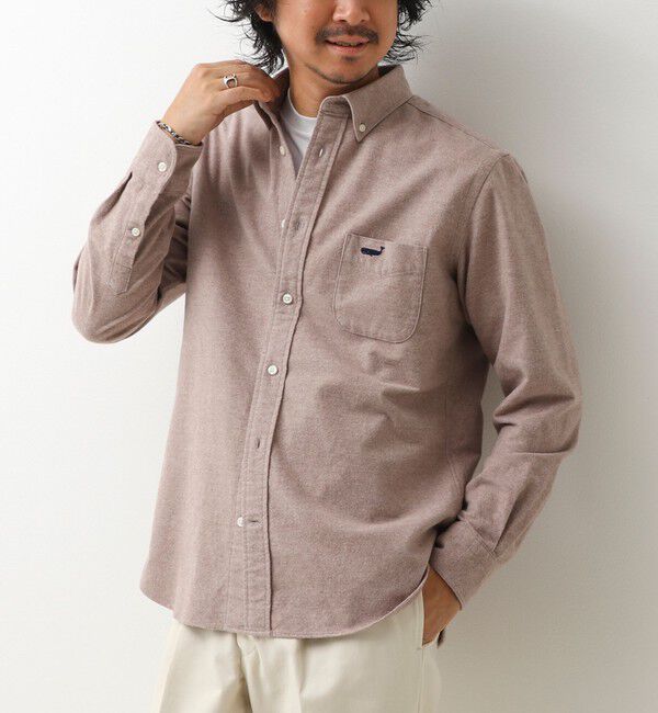 NOLLEY'S goodman「シャモアクロス クジラBD 26AW」|シャツ・ブラウス|