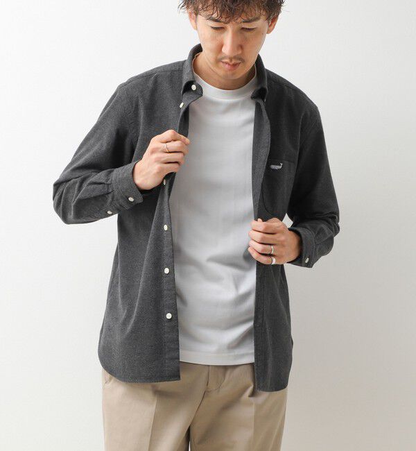 NOLLEY'S goodman「シャモアクロス クジラBD 26AW」|シャツ・ブラウス|