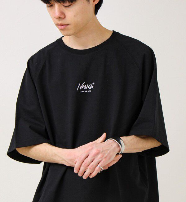 GLOSTER「【NANGA&times;GLOSTER】別注② Raglan Backprint Tee」|Tシャツ・カットソー|