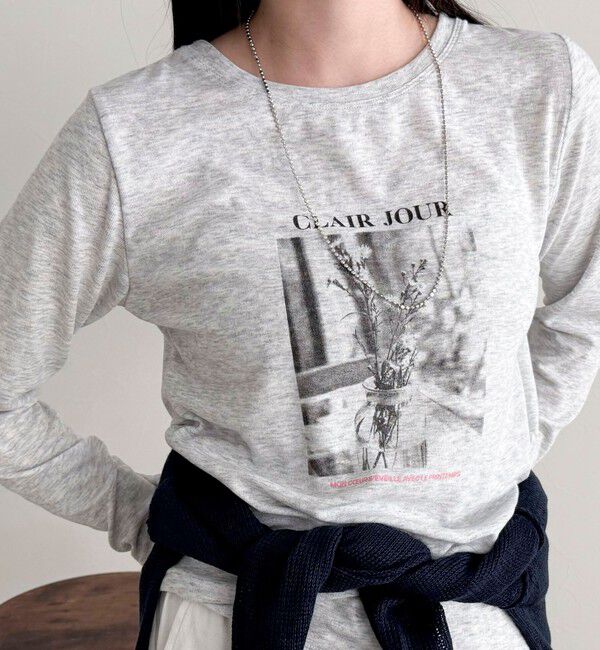 fredy emue「シアーphotoロンTシャツ」|Tシャツ・カットソー|