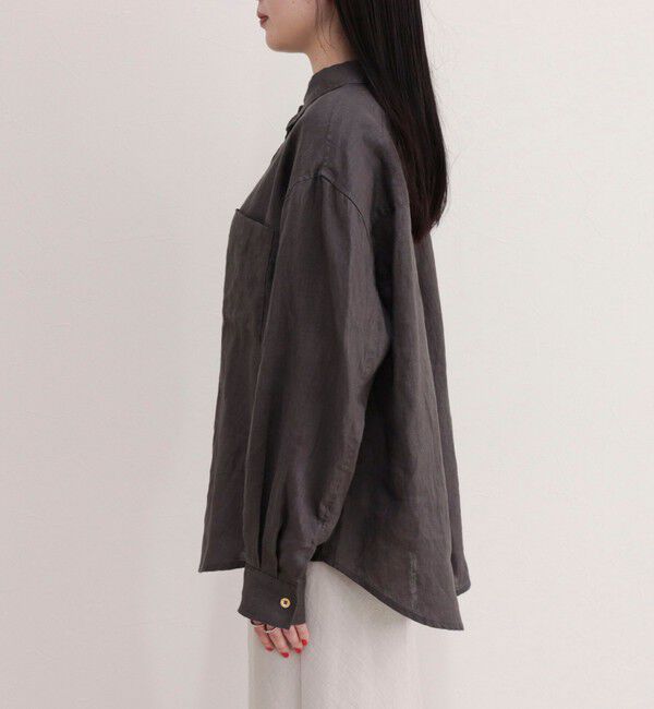 fredy emue「LINEN100 2WAYカシュクールシャツ」|シャツ・ブラウス|