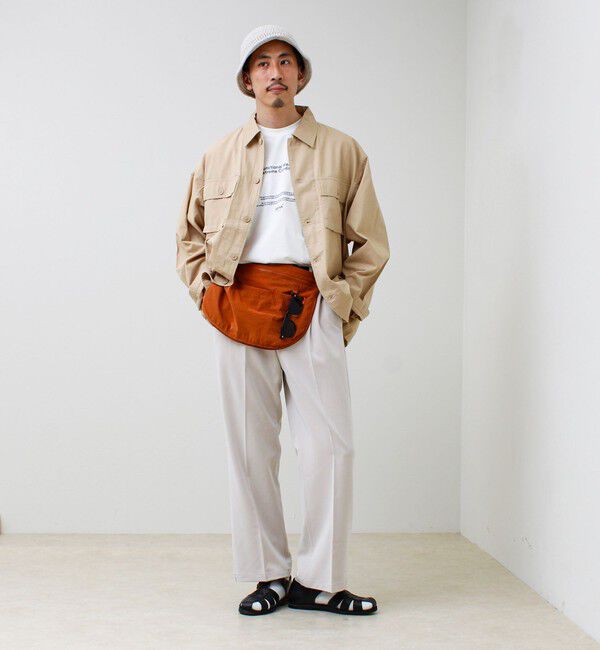 GLOSTER「【UNIVERSAL OVERALL】Ripstop Apron Bag」|ショルダー・メッセンジャー|