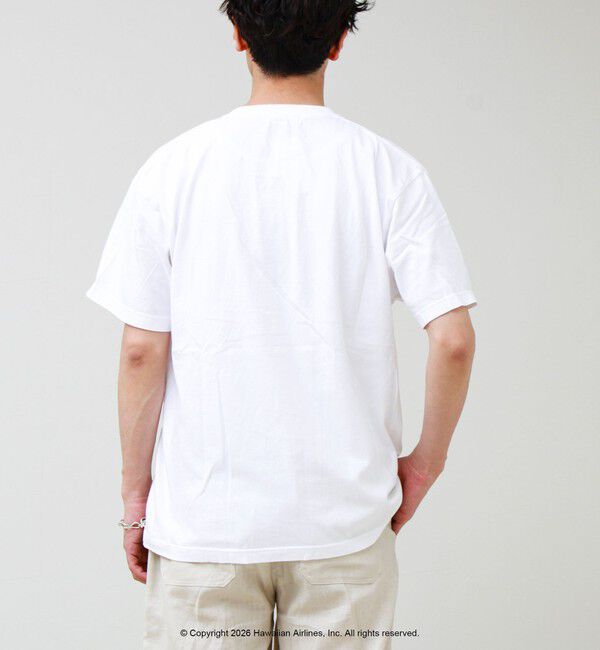 GLOSTER「【GOOD ROCK SPEED】HAWAIIAN AIRLINE ロゴTシャツ」|Tシャツ・カットソー|