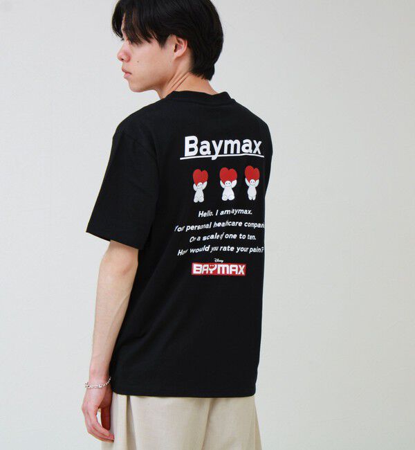 GLOSTER「【ユニセックスで着れる】ベイマックス＆スティッチ バックプリントＴ」|Tシャツ・カットソー|