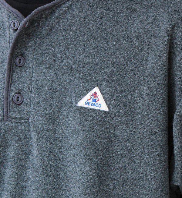 GLOSTER「【GEVACO/ゲバコ】パイルヘンリーネックＴシャツ」|Tシャツ・カットソー|