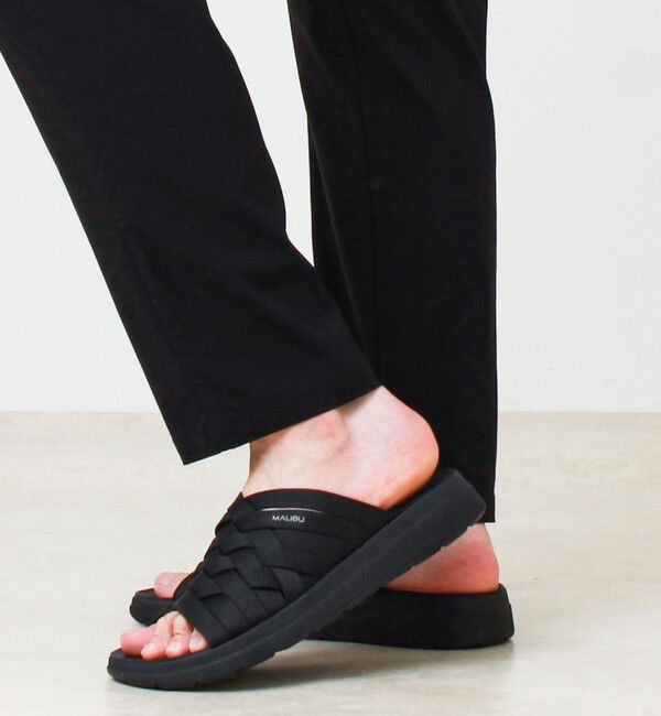 GLOSTER「【MALIBU SANDALS/マリブサンダルズ】ZUMA」|サンダル|ブラック