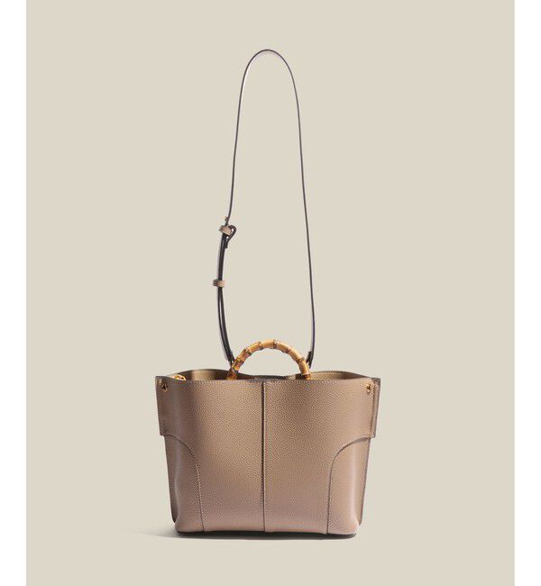 E'POR「【E'POR】BAMBOO BAG Medium/軽量・通勤・26SS」|ハンドバッグ|