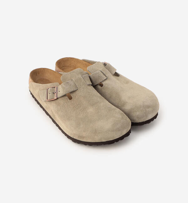  「BIRKENSTOCK | Boston LEVE TAUPE MEN」|スリッポン|