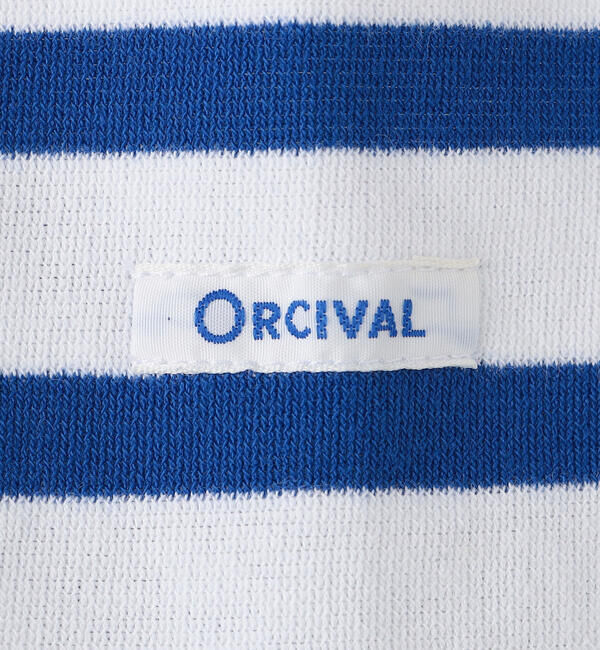 ORCIVAL「ORCIVAL | ラッセル ワイド ボートネック 半袖バスクシャツ MEN」|Tシャツ・カットソー|