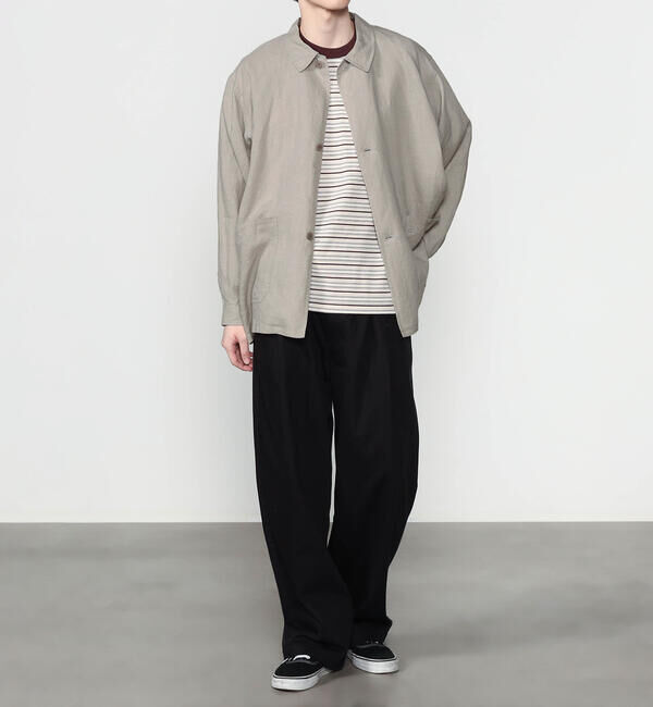 ORCIVAL「ORCIVAL | リネン カバーオールシャツ MEN」|シャツ・ブラウス|