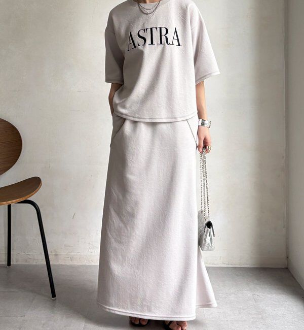  「【セットアップ可能】バックワンポイントロゴ刺繍プルオーバー」|Tシャツ・カットソー|