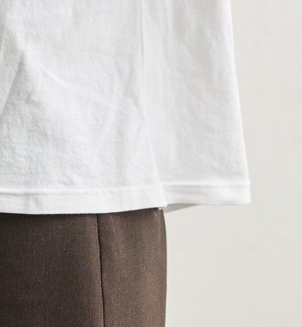  「カラーチビロゴロングTシャツ」|Tシャツ・カットソー|