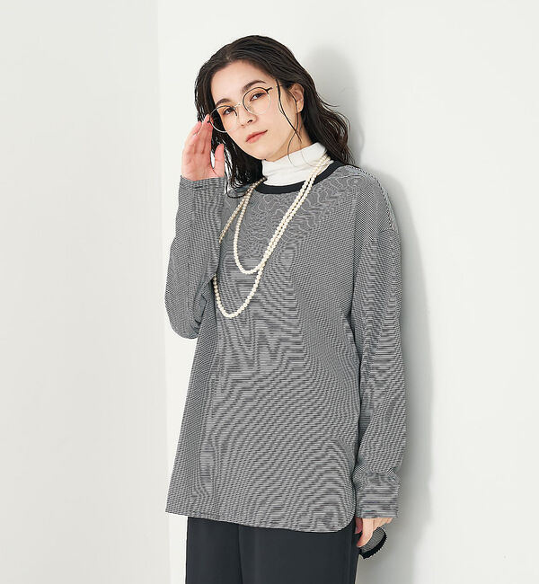 collex「バックボタンカットプルオーバー」|Tシャツ・カットソー|