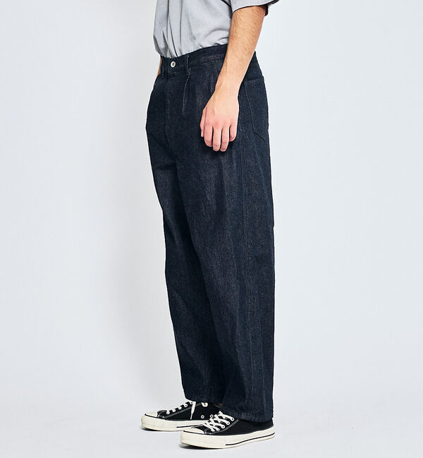 ABAHOUSE「【ウォッシュ加工】12.5oz デニム パンツ / カーブデニム」|デニム|