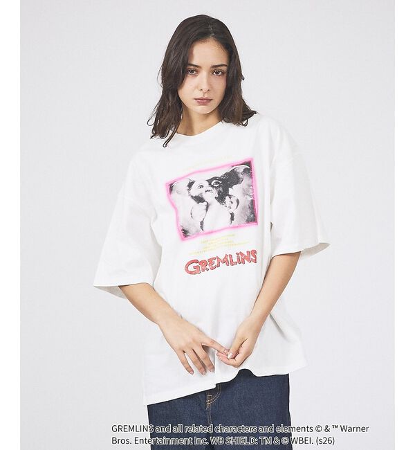 ABAHOUSE「【GREMLINS&times;SCREEN STARS / グレムリン&times;スクリーンスターズ」|Tシャツ・カットソー|ホワイト系その他1